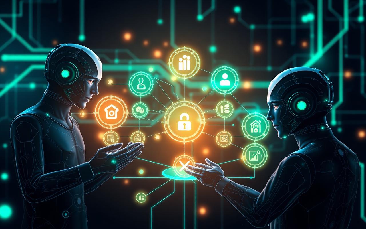 The Future of AI Agents in Business Automation — Agentic AI article cover illustration